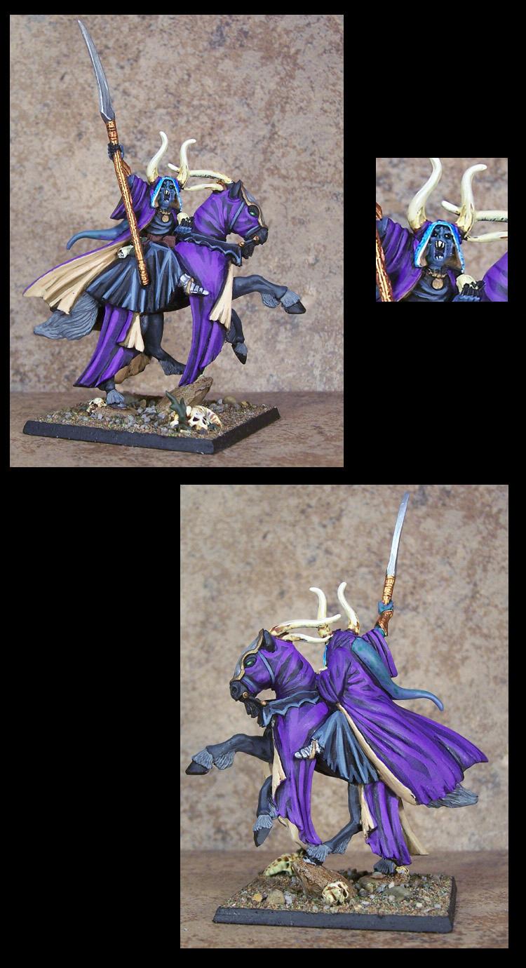 Chaos, Mounted, Sorceror, Warhammer Fantasy