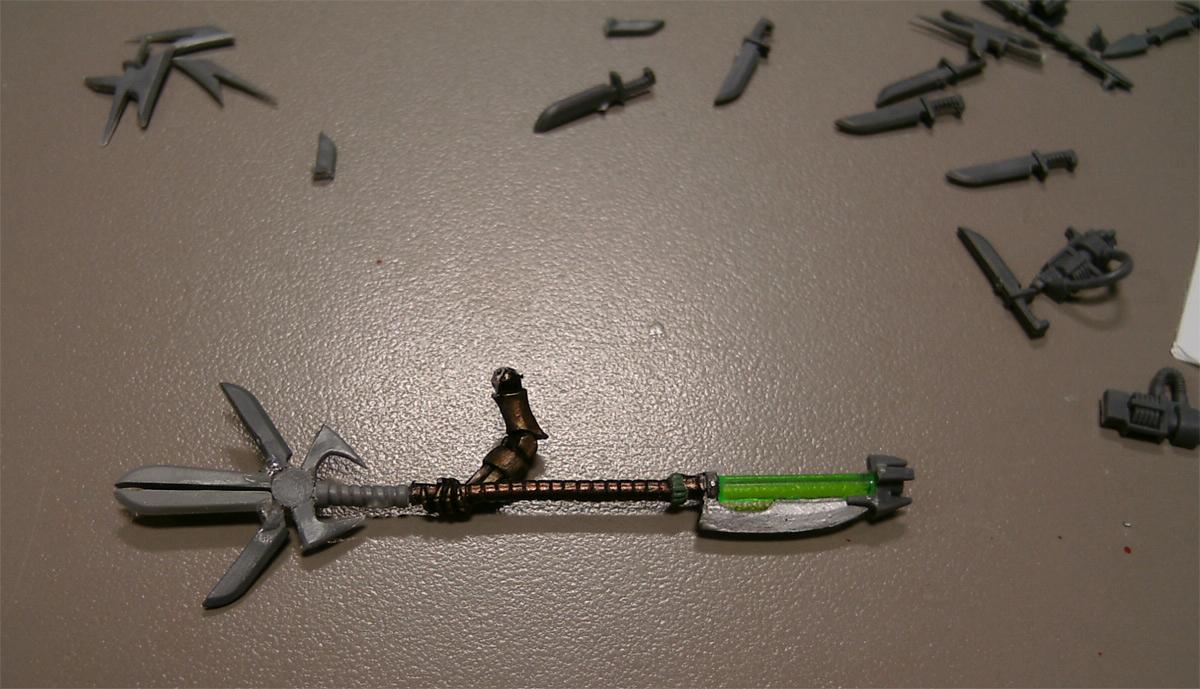 Necron Lord Staff of Light 