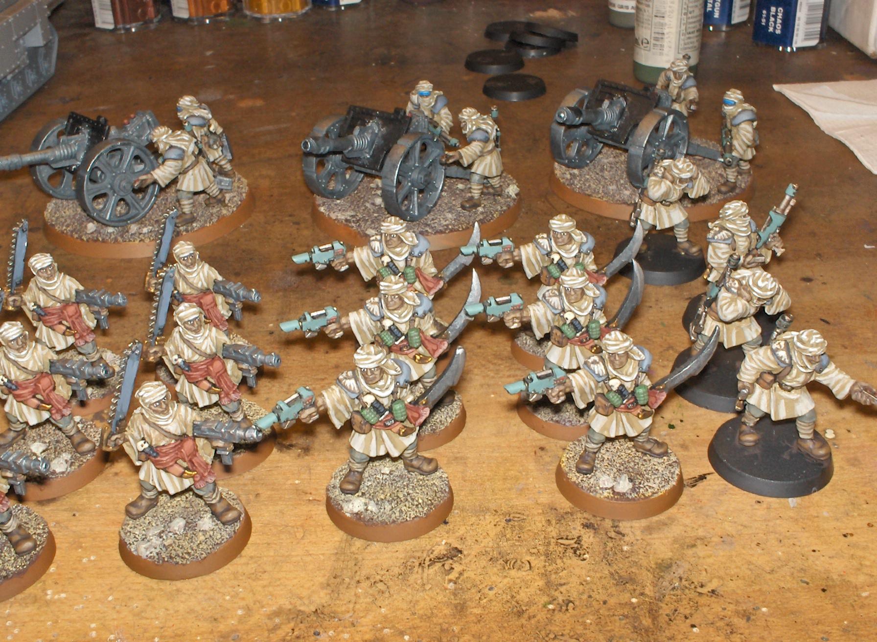 Autocannon, Imperial Guard, Tallarn Desert Raiders