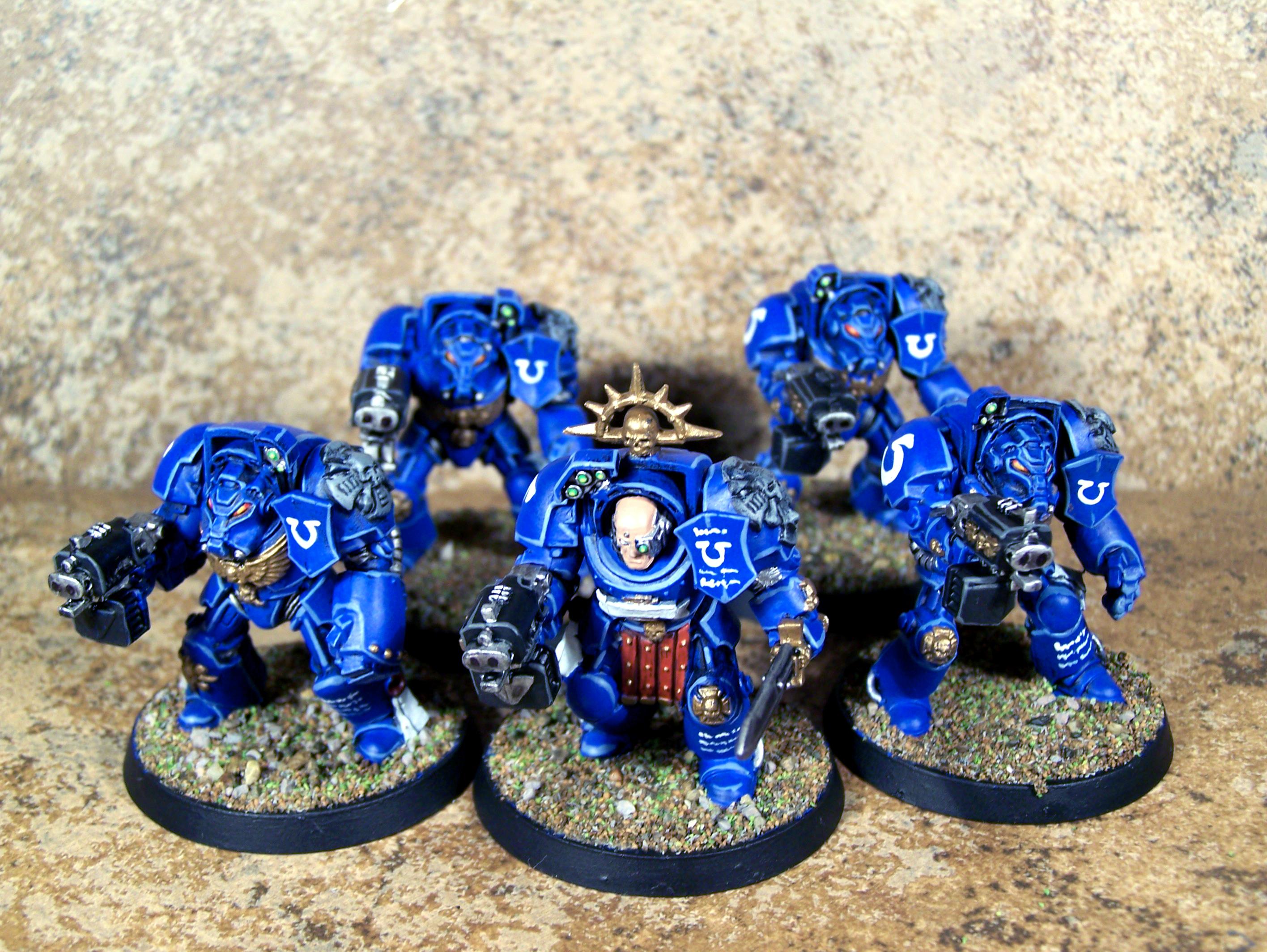 00, Space Marines, Terminator Armor, Ultra Marines, Ultramarines, Warhammer 40,000