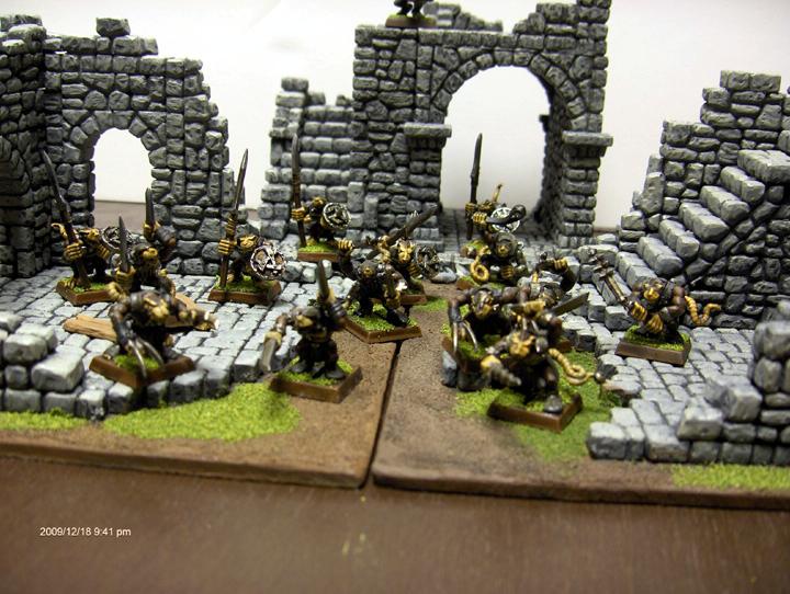 Clanrats, Dipped, Nightrunners, Skaven, Warhammer Fantasy Battles