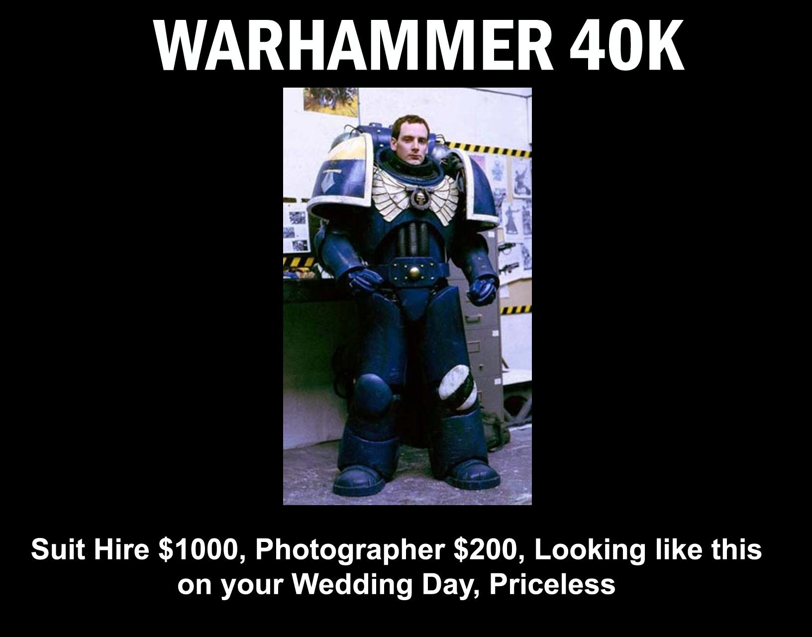 Cosplay, Humor, Space Marines, Warhammer 40,000