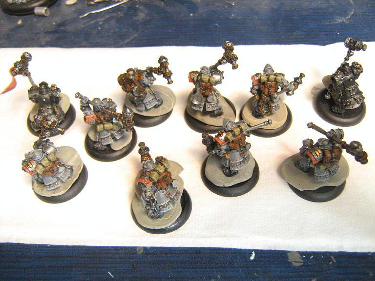 Forgeguard, Hammerfall, Herne, Jonne, Rhulic, Searforge, Thor