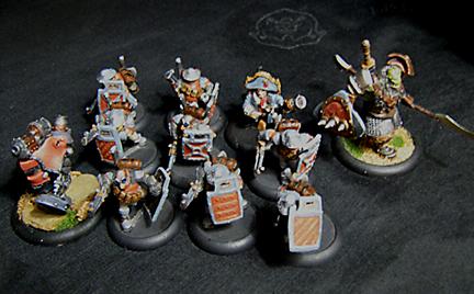 Forgeguard, Hammerfall, Herne, Jonne, Rhulic, Searforge, Thor