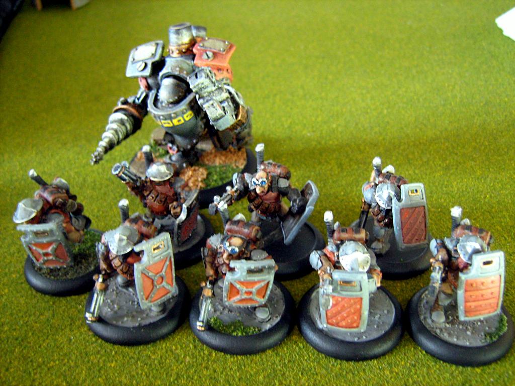Forgeguard, Hammerfall, Herne, Jonne, Rhulic, Searforge, Thor