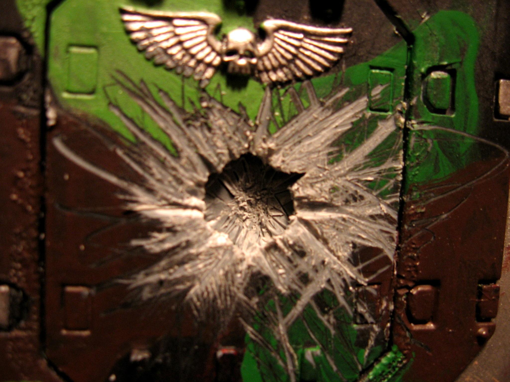 Land Raider missle damage