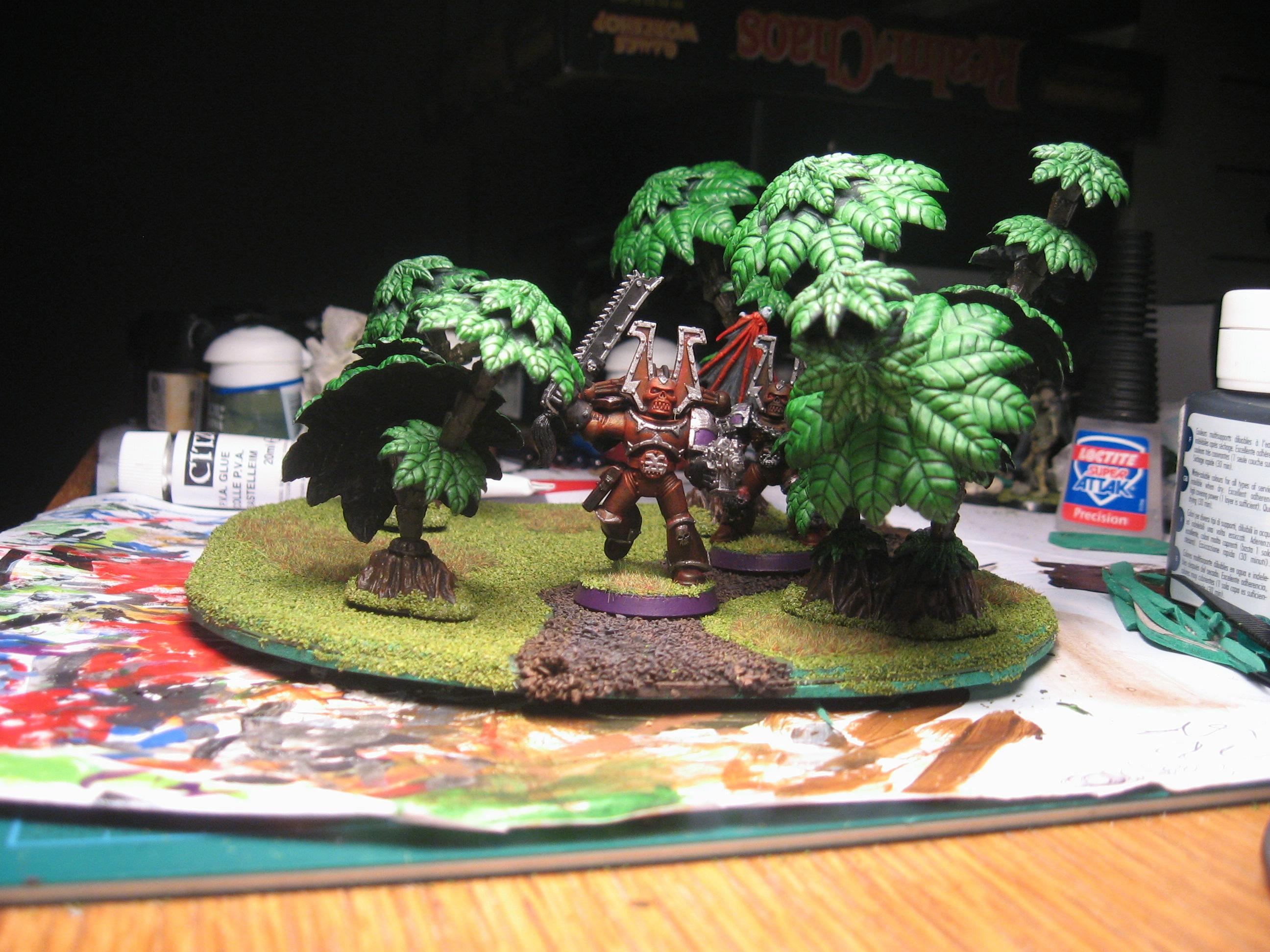 Berserkers, Chaos, Forest, Magnet, Magnet. Khorne