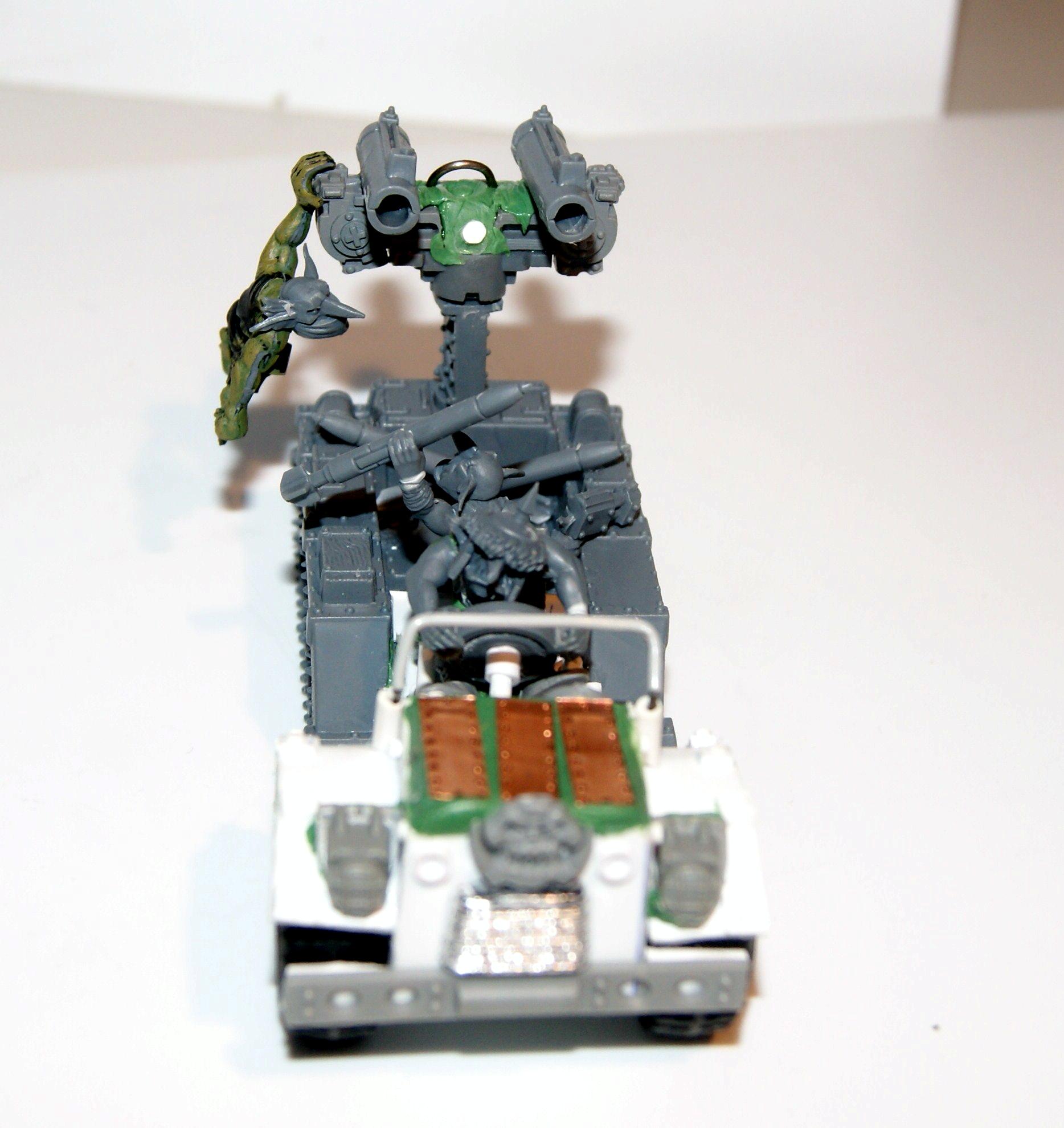 Conversion, Grot Rebellion, Grot Rebels, Grots, Halftrack, Orks, Warhammer 40,000, Wartrakk