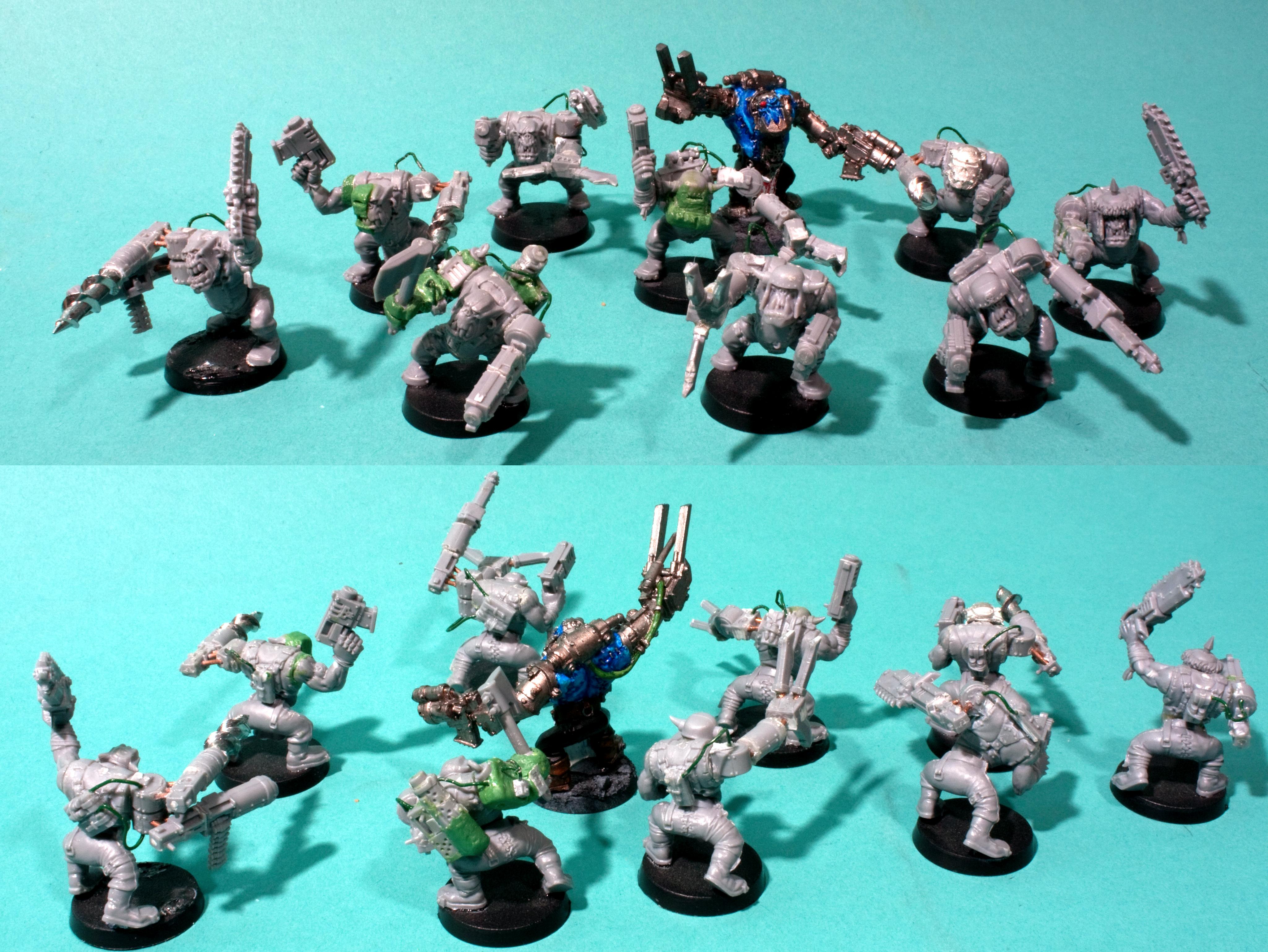 Blue, Orks, Warhammer 40,000