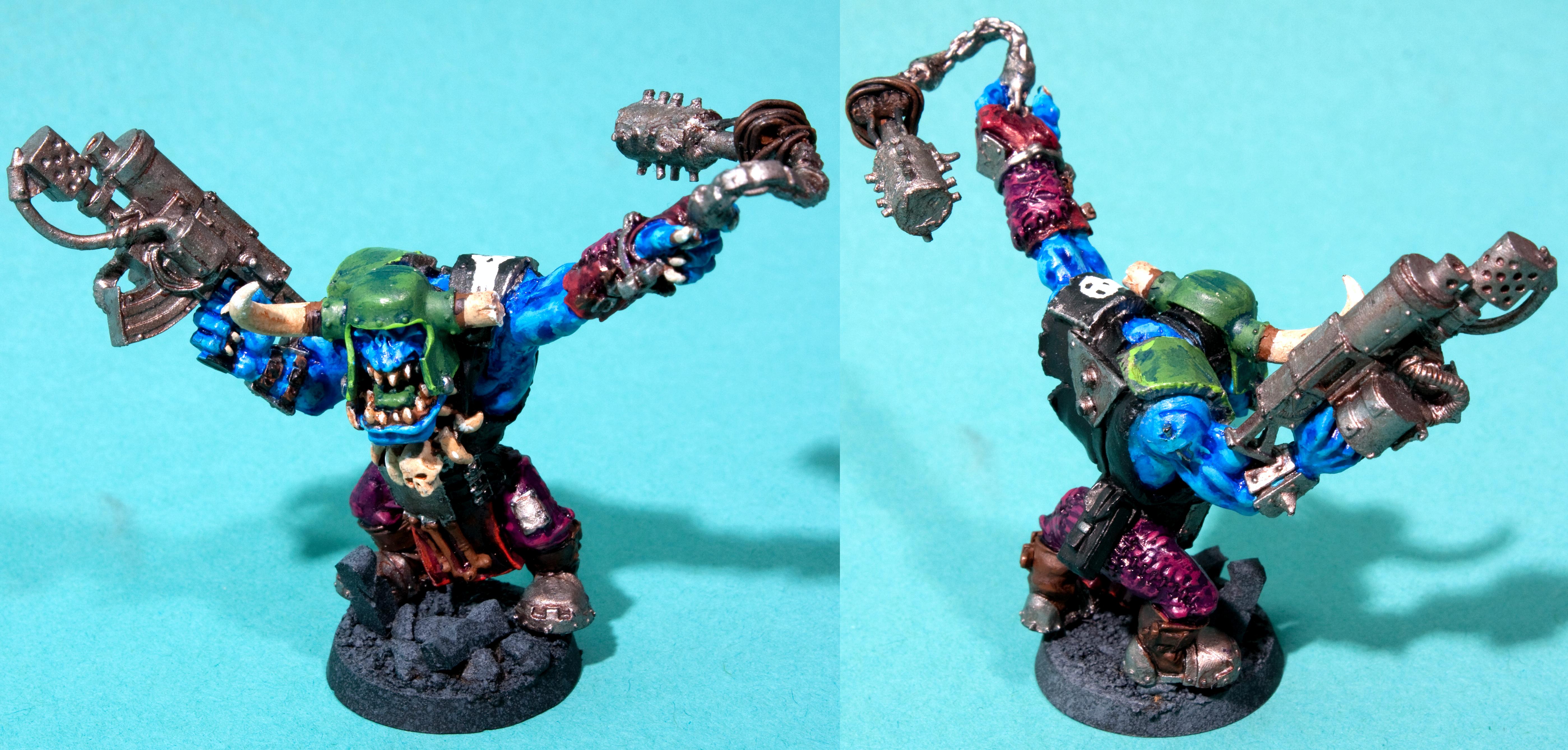 Blue, Orks, Warhammer 40,000