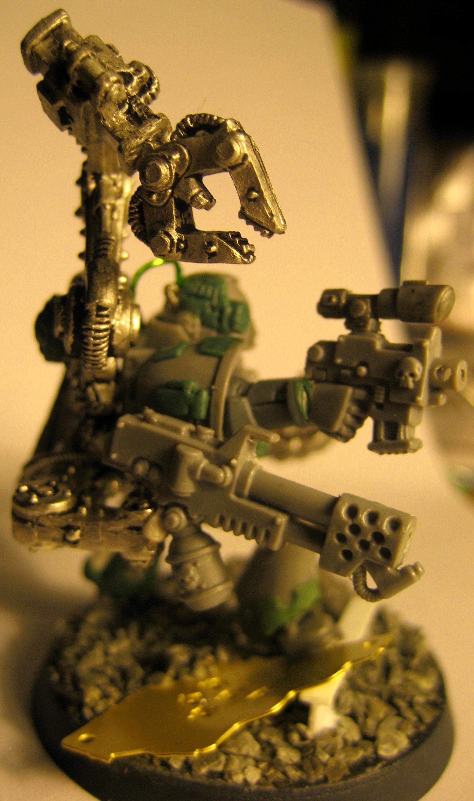 Iron Father, Iron Hand, Space Marines, Tech Marine, Update, Work In Progress