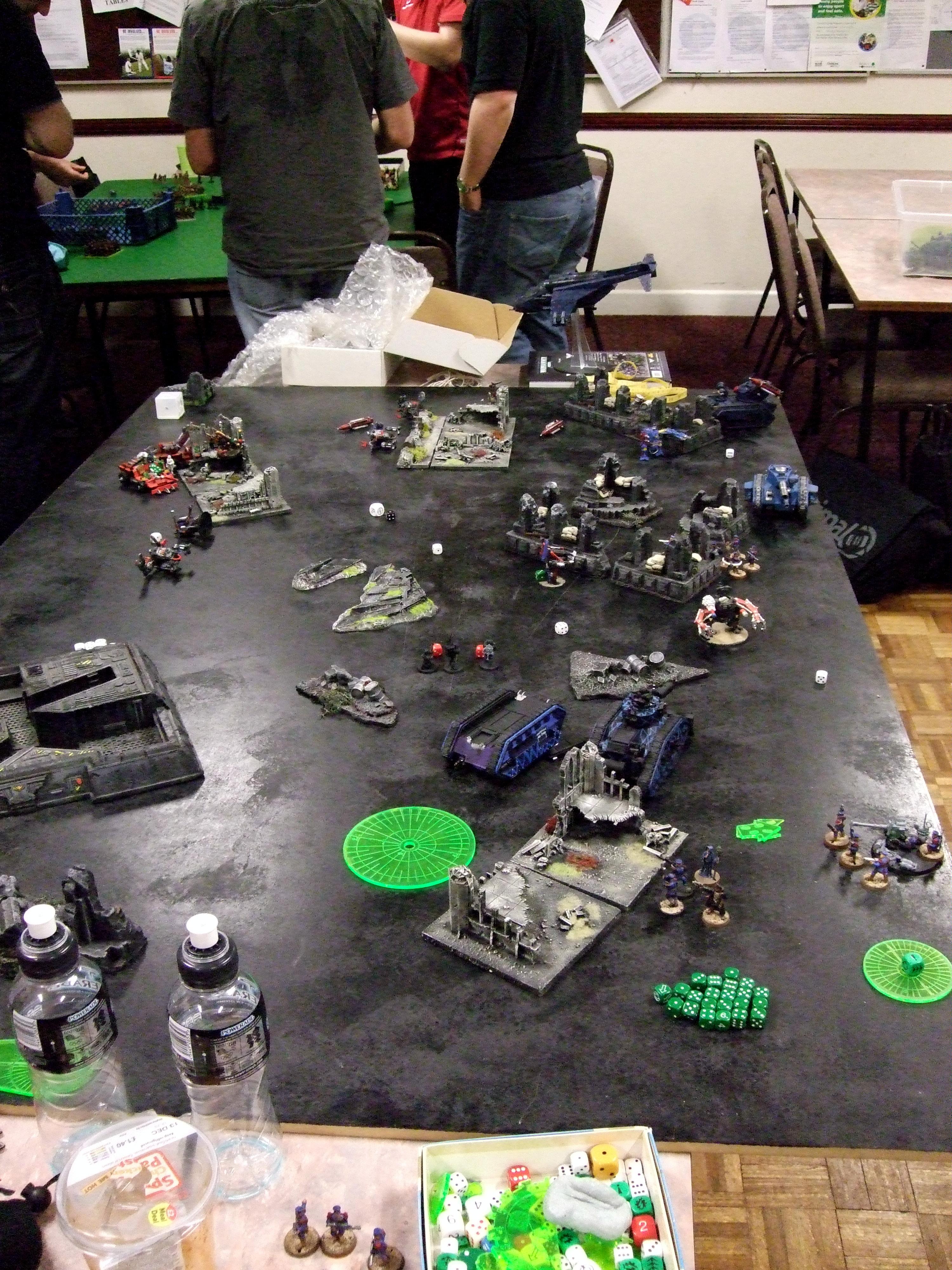 Game, Game Table, Turn 5 - Game over