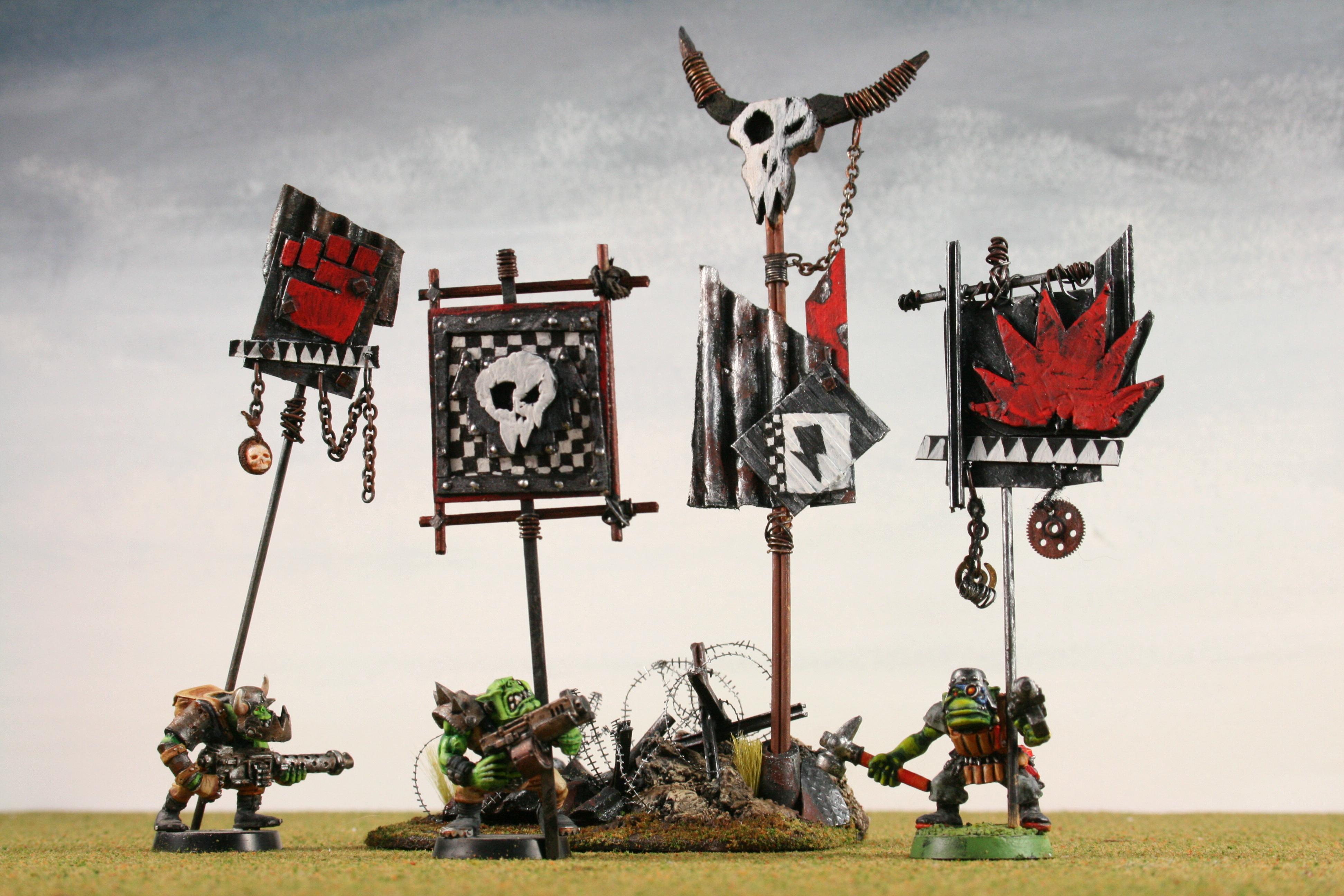 Banner, Boss, Bosspoles, Orks