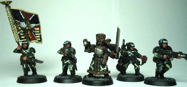 Imperial Guard, Command section for the 13th Armageddon Auxilaries
