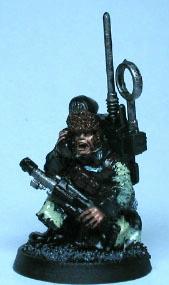 Imperial Guard, Modified Vox-operator - 13th Armageddon Auxilaries