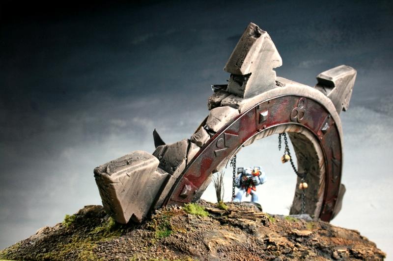 Chaos, Daemons, Gate, Portal, Skull, Terrain