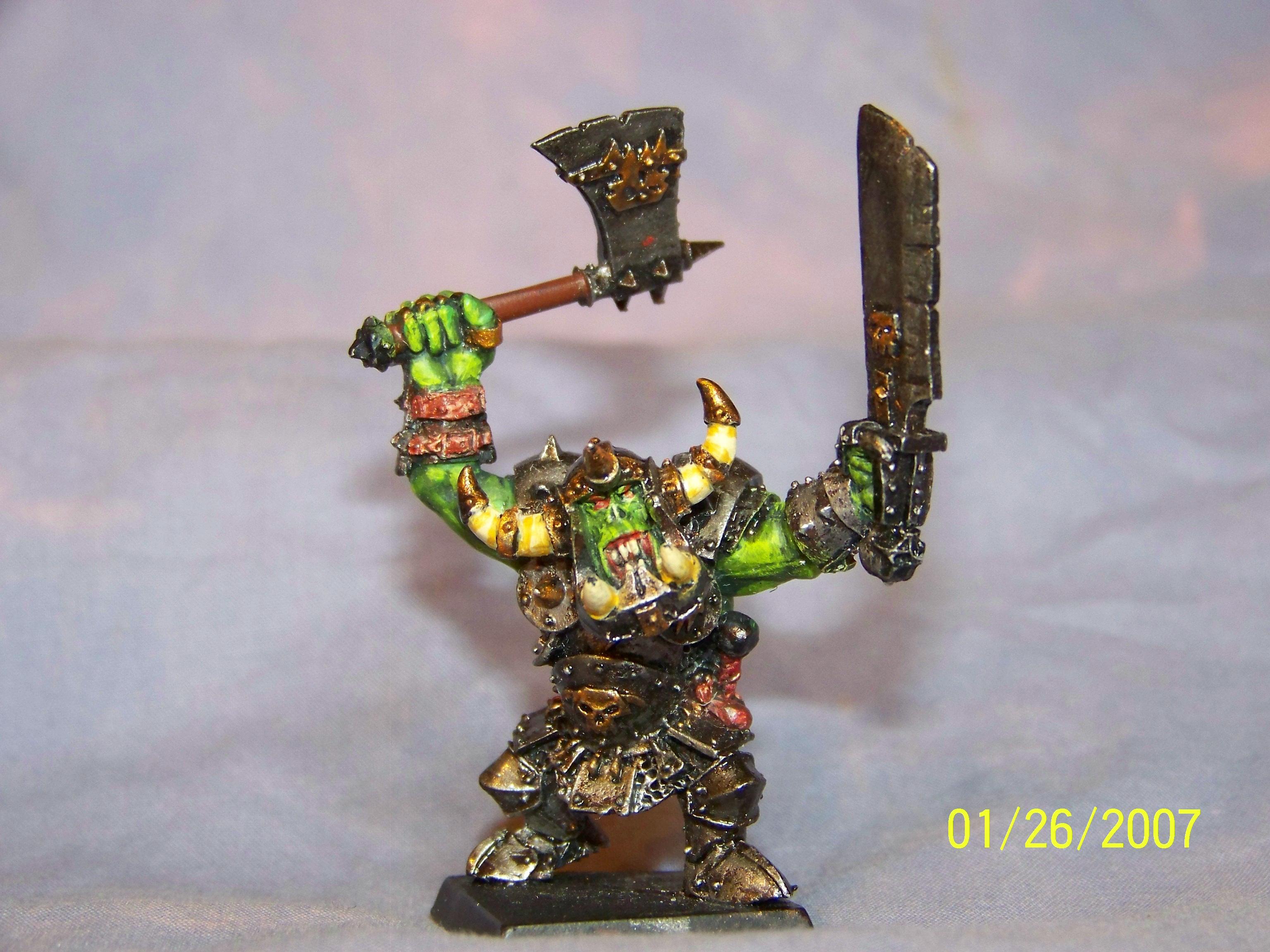 Orcs And Goblins, Warboss. 