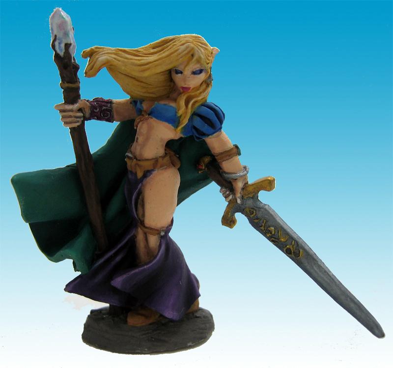 Elves, Female, Reaper, Wizard