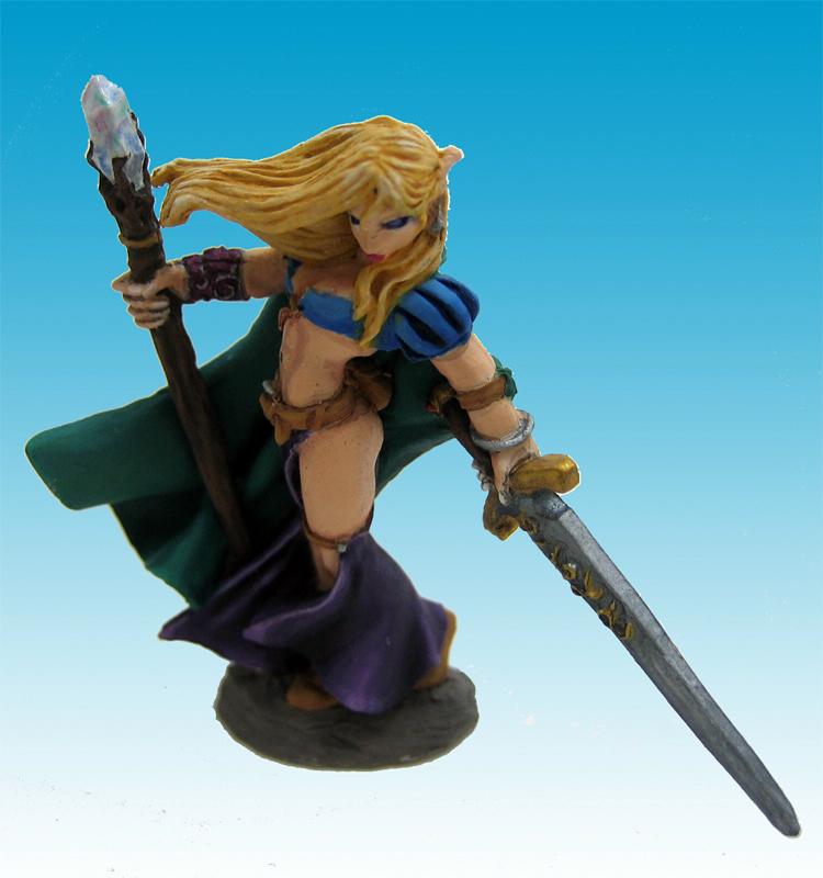 Elves, Female, Mage, Reaper
