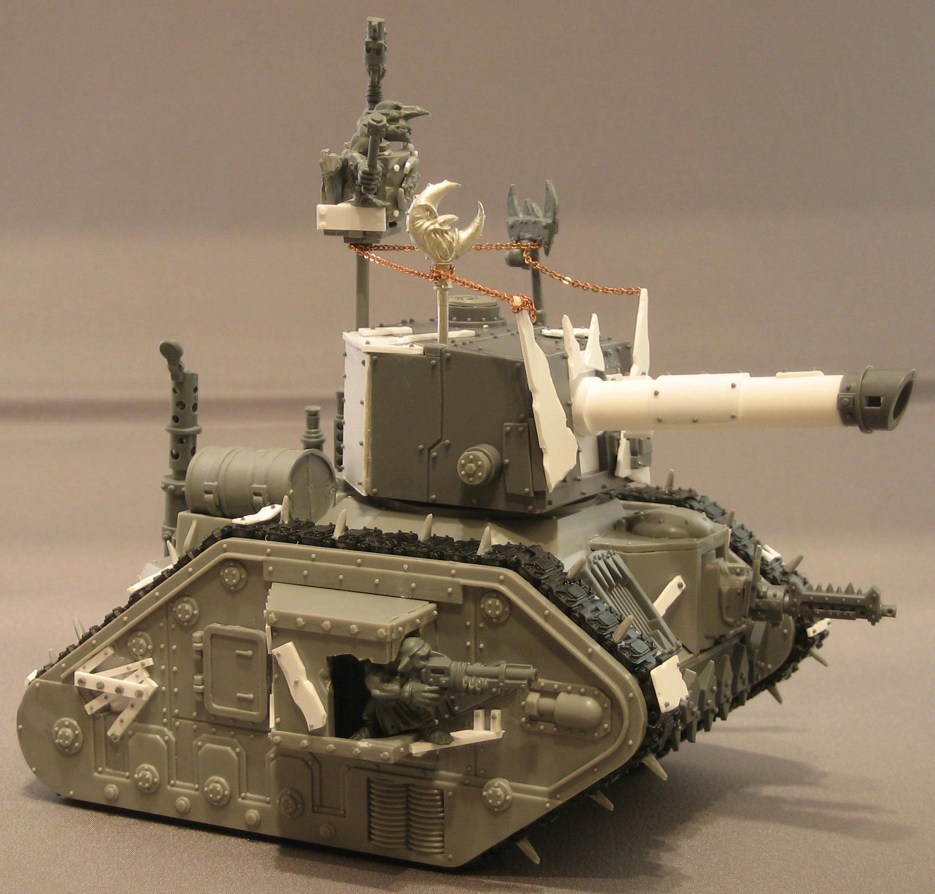 Leman Russ, Looted Wagon, Orks, Tank