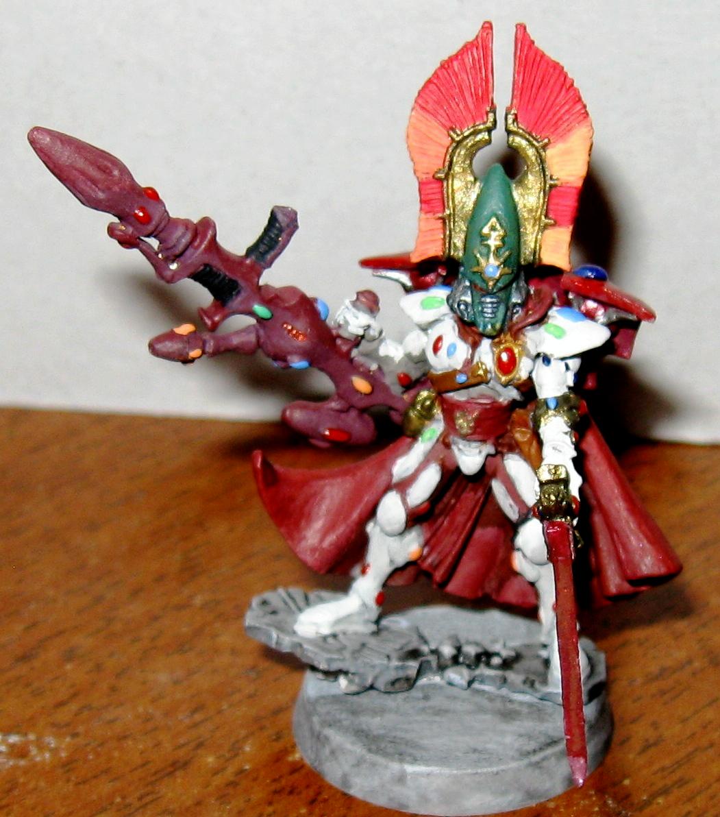 Eldar, Autarch with Warp Field Generator