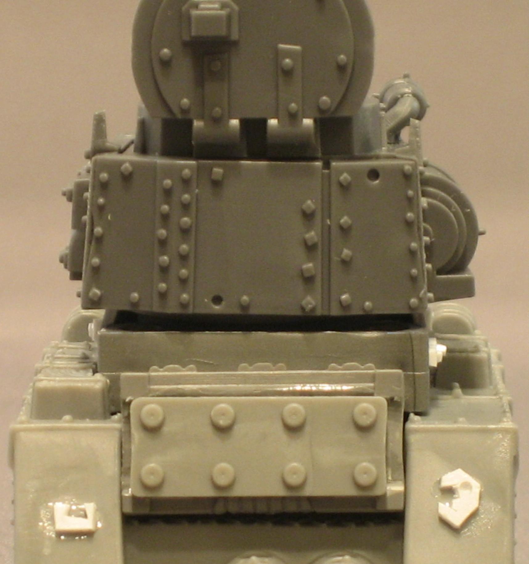 Grots, Orks, Grot Tank Rear Close-up