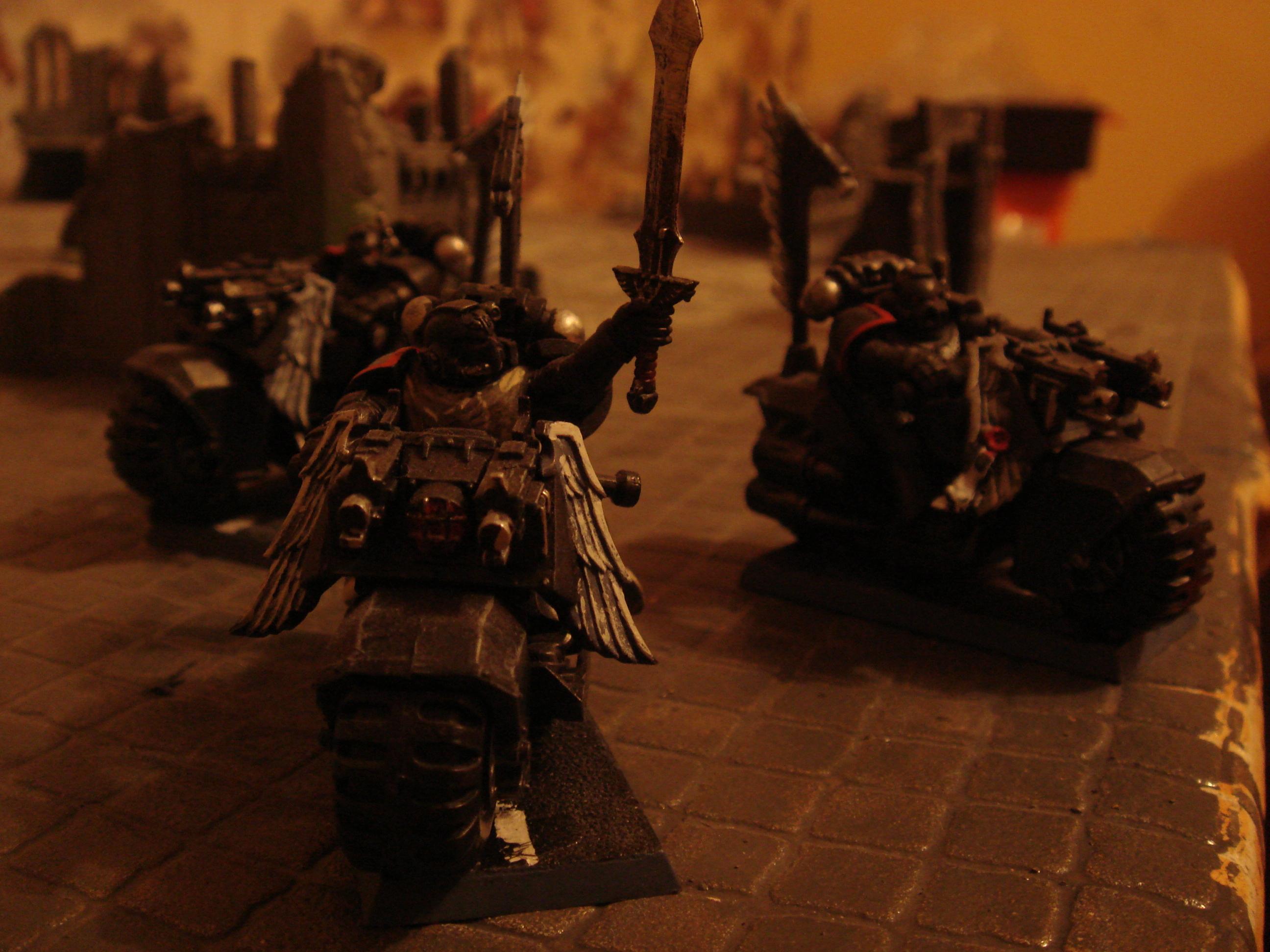 Bike, Blurred Photo, Dark Angels, Ravenwing, Space Marines, Warhammer 40,000