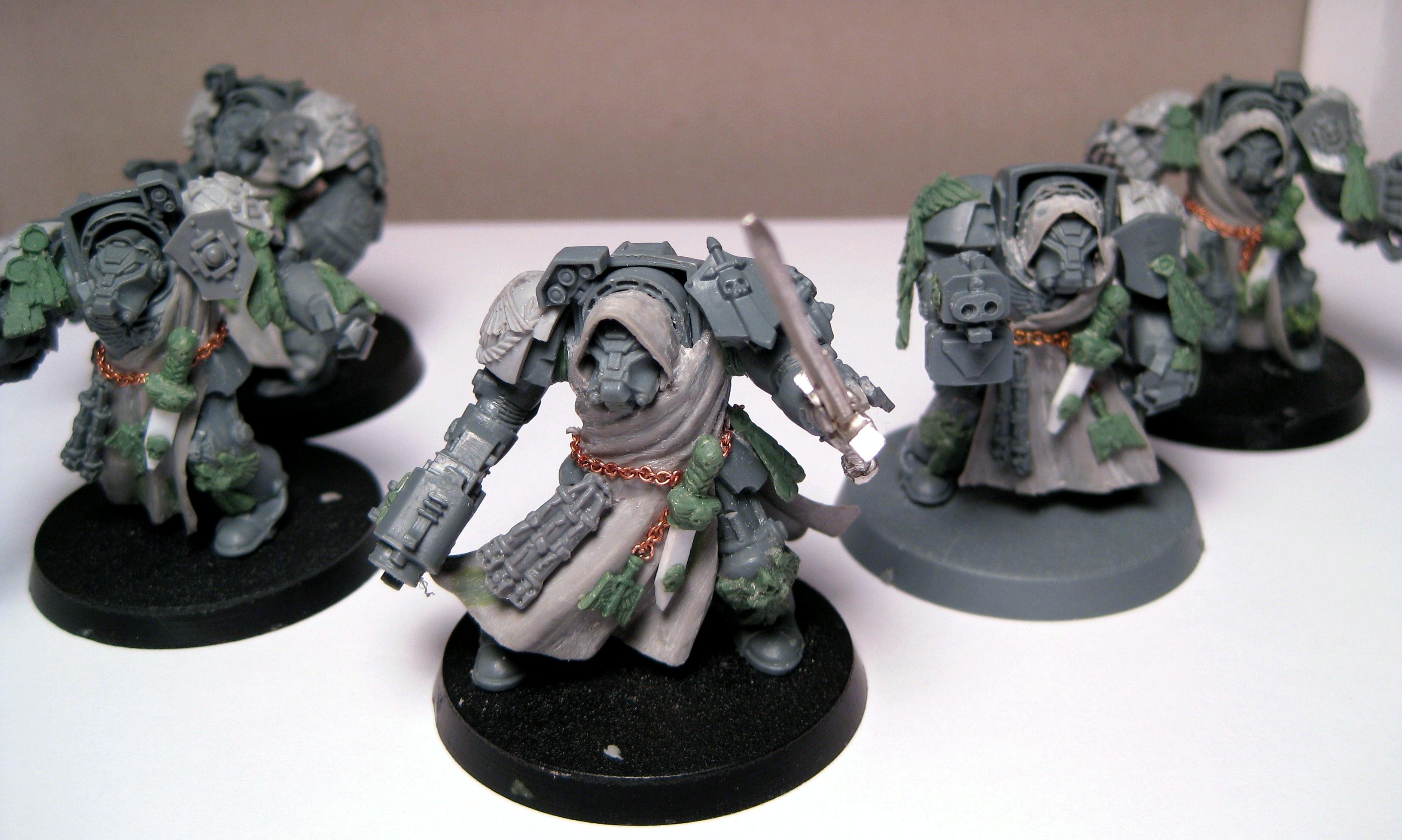 Conversion, Dark Angels, Deathwing, Robed, Terminator Armor, Warhammer 40,000