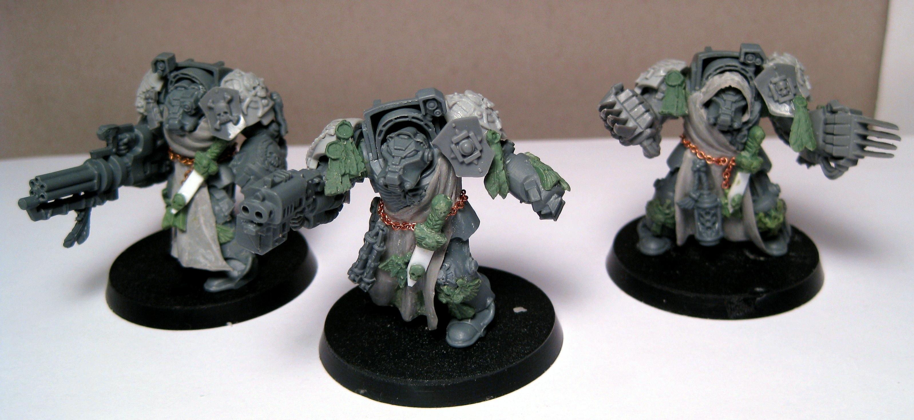 Dark Angels, Deathwing, Greenstuff, Space Marines, Terminator Armor