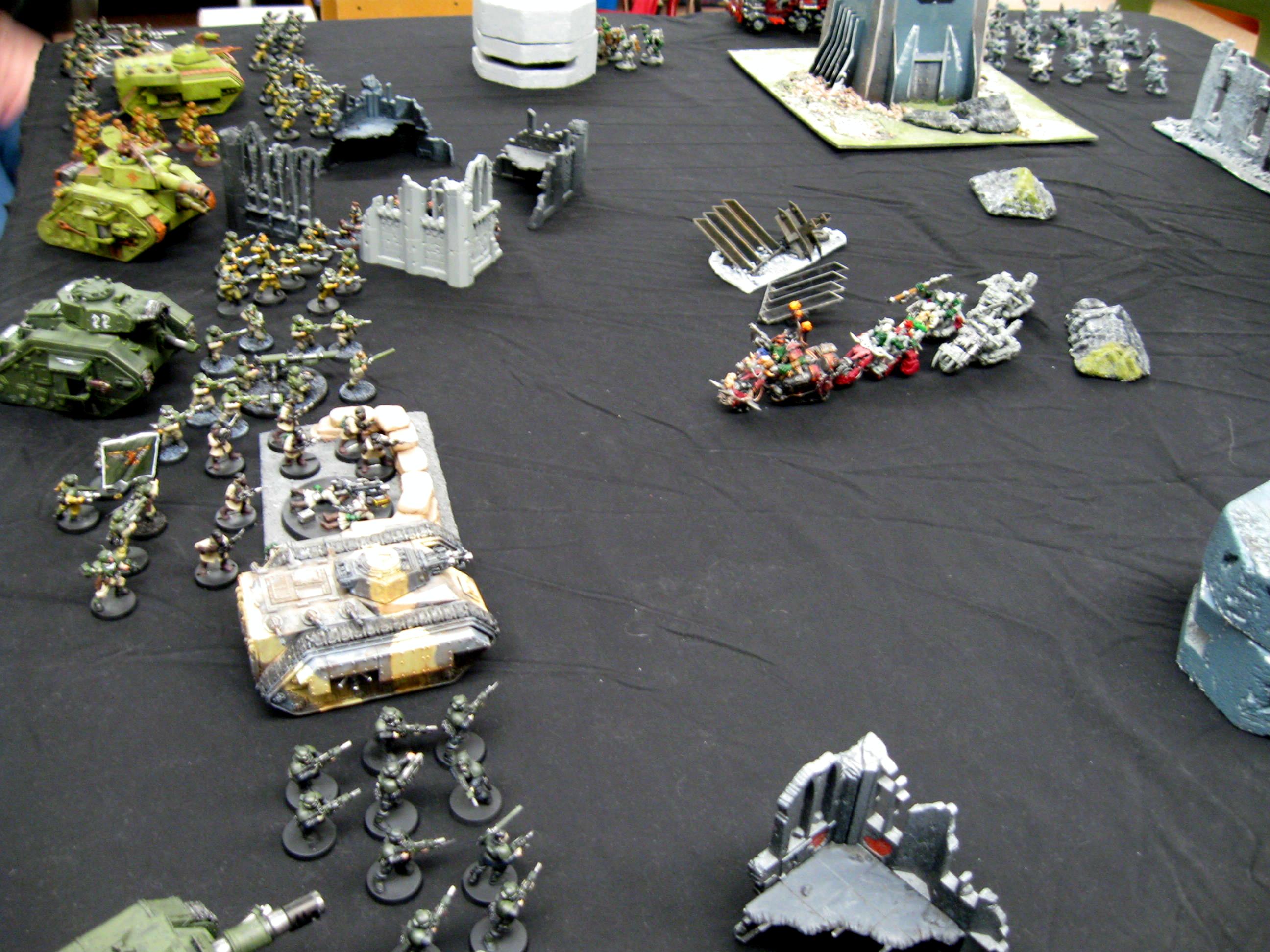 Battle Report, Imperial Guard, Orks, Warhammer 40,000