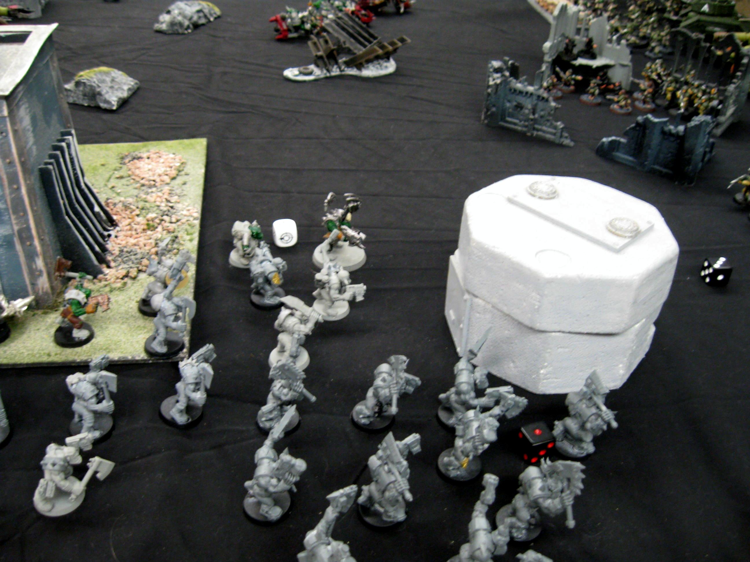 Battle Report, Imperial Guard, Orks, Warhammer 40,000