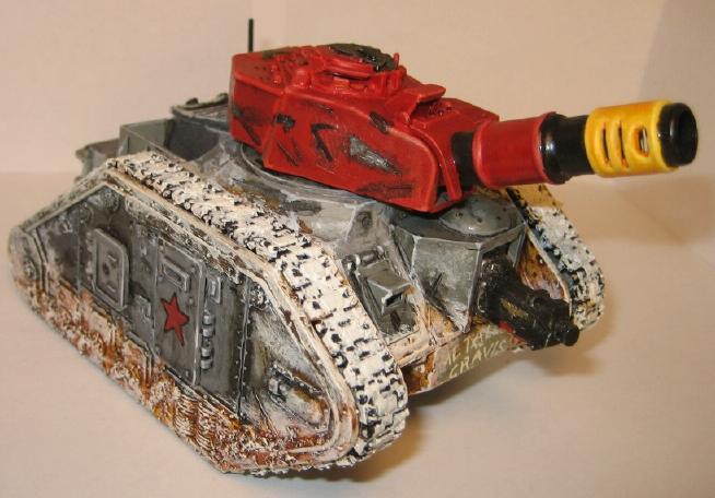 Imperial Guard, Leman Russ, Snow, Tank, Valhallans, Warhammer 40,000