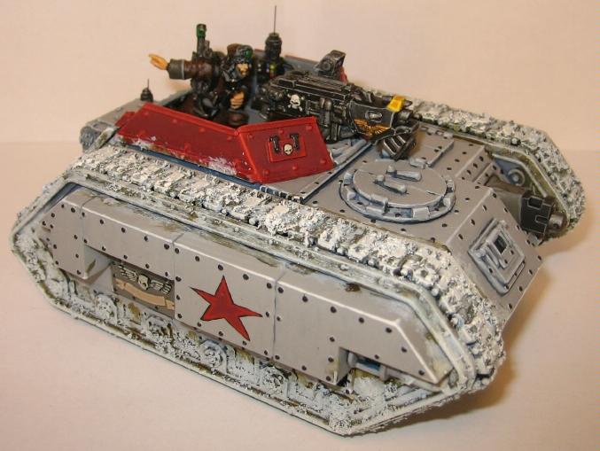 Imperial Guard, Salamander Scout, Snow, Tank, Valhallans, Warhammer 40,000