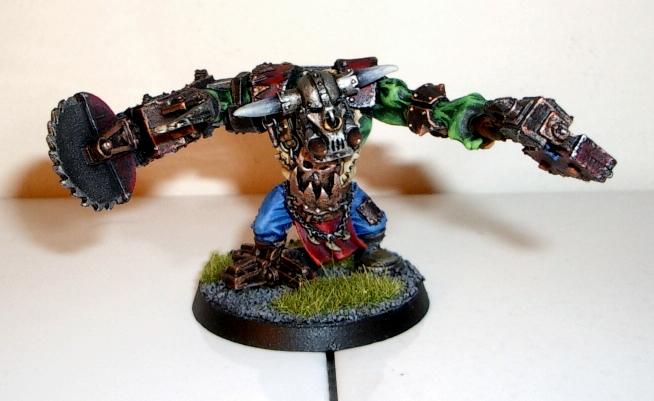 Conversion, Cybork Body, Orks, Warboss, Warhammer 40,000