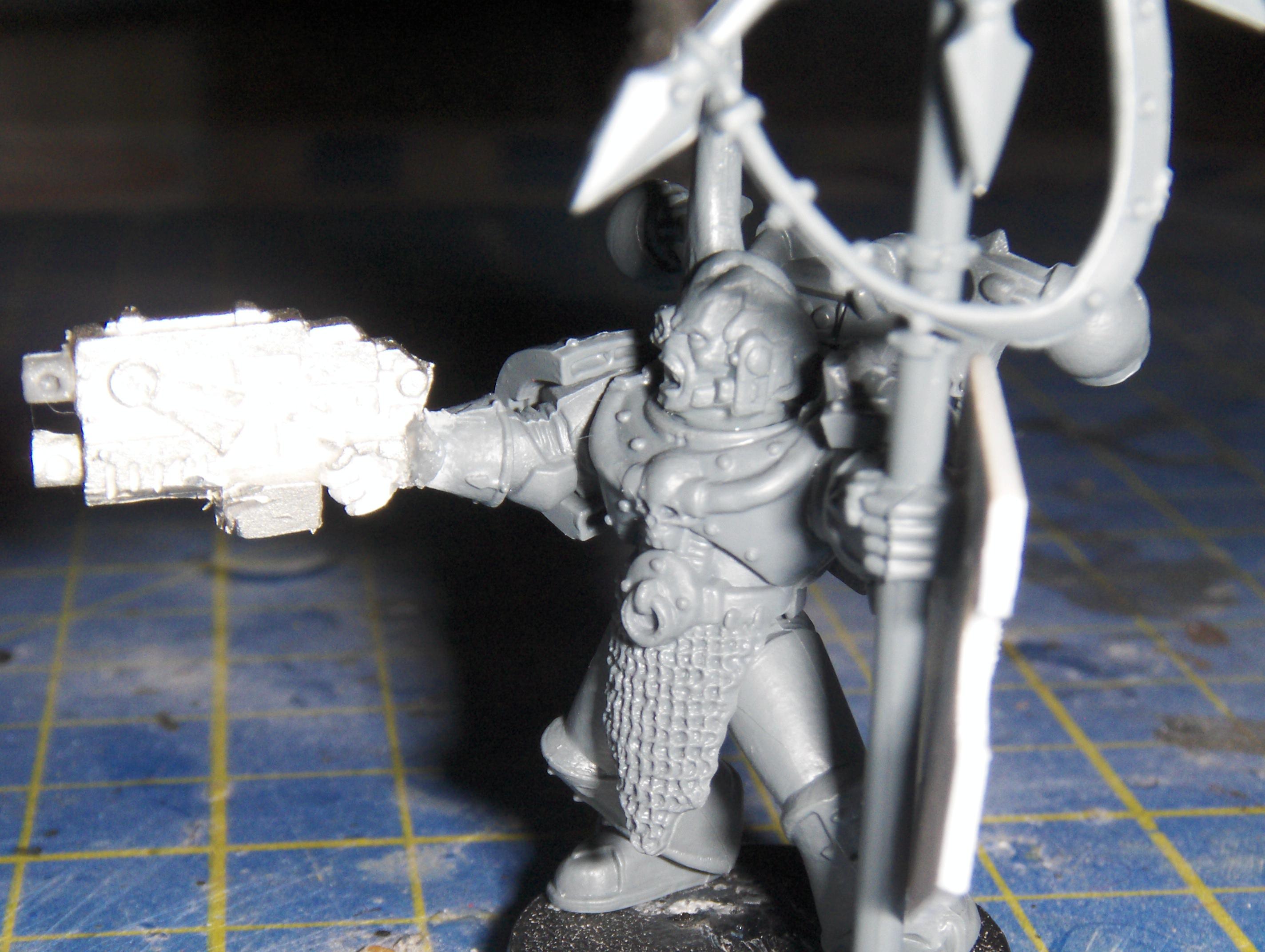 Choas Space Marine, Conversion, Icon, Warhammer 40,000