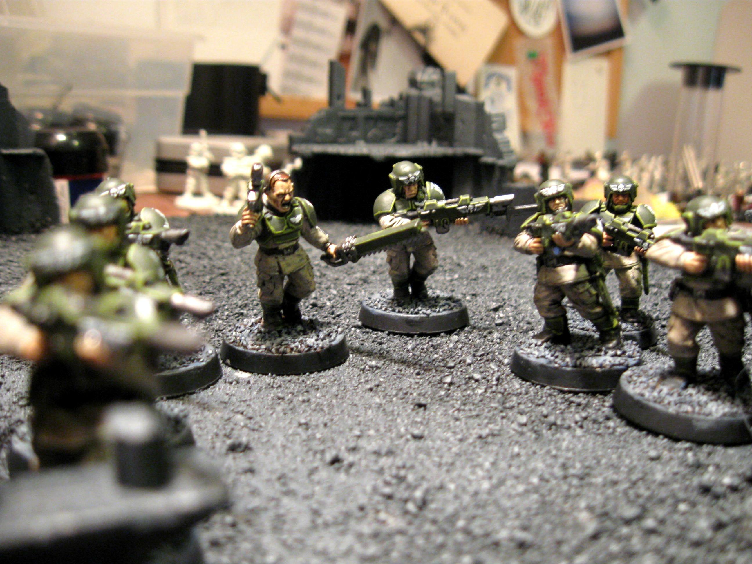 Cadians, Guardsmen, Imperial Guard, Terrain, Warhammer 40,000