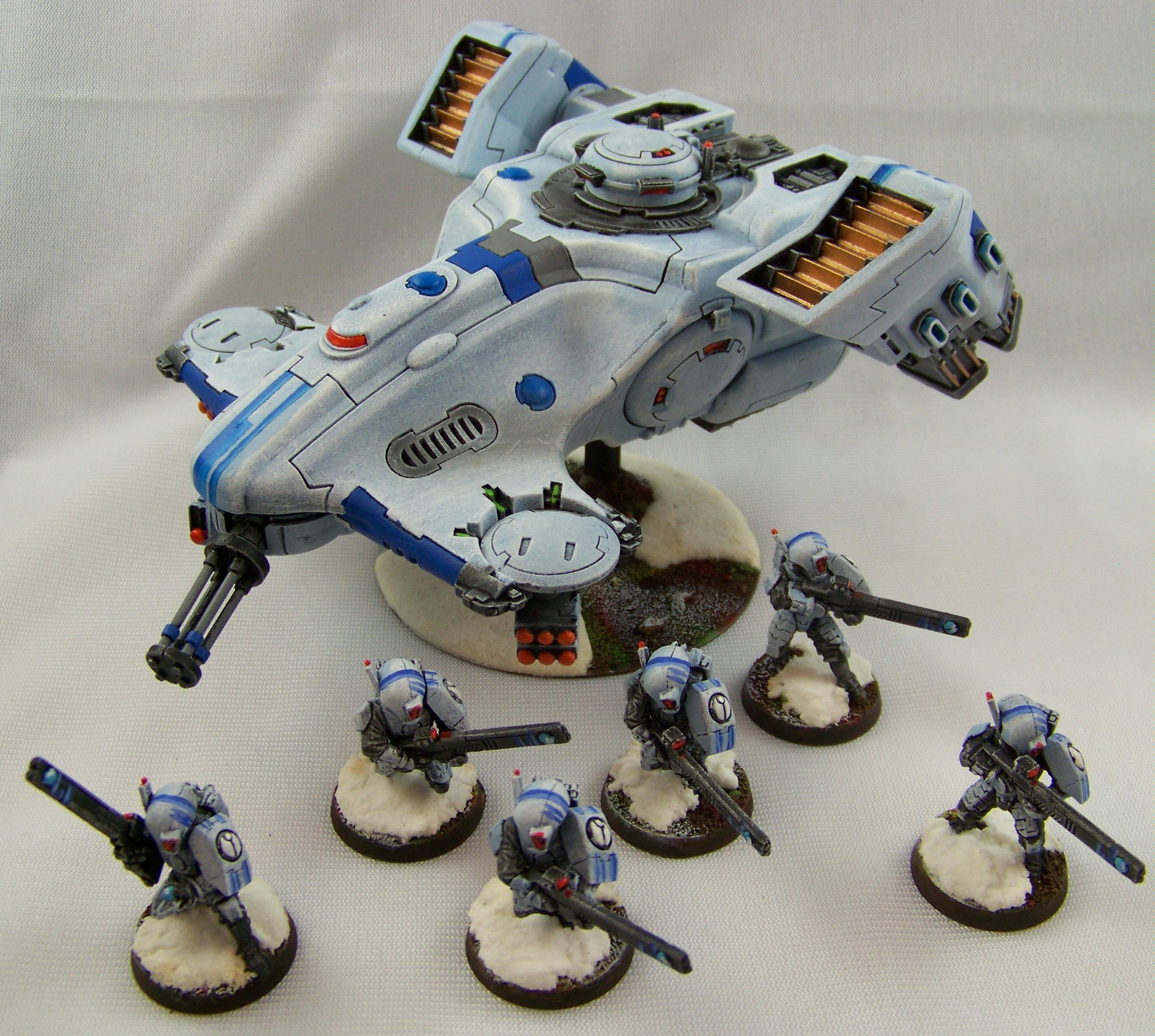 Devilfish, Fish Of Fury, Tau Fire Warriors, Warhammer 40,000
