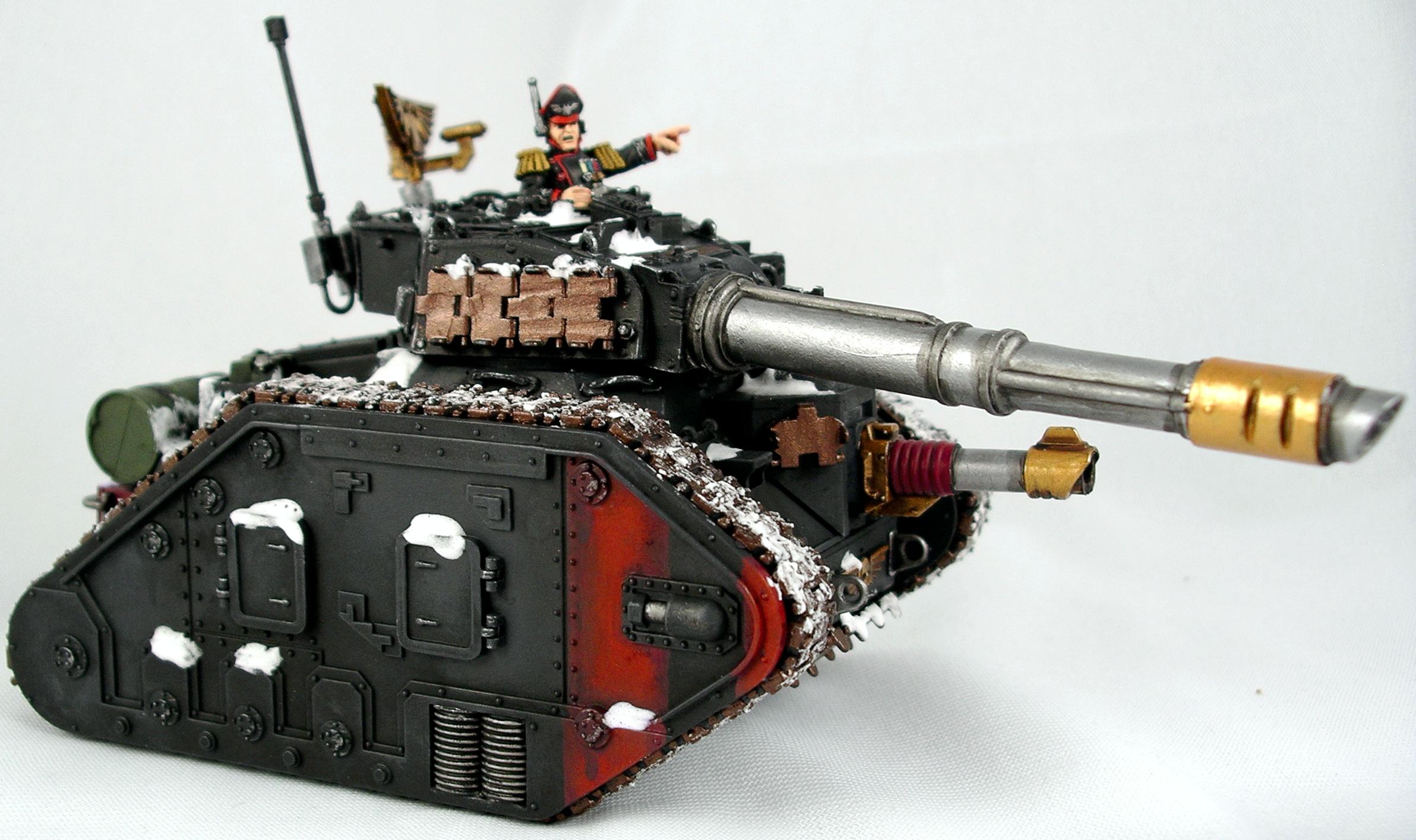 Imperial Guard, Leman Russ, Tank Commander, Vanquisher, Warhammer 40,000