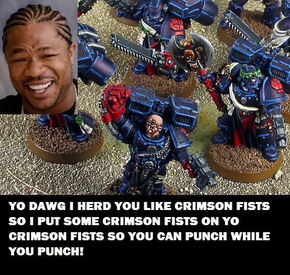 Crimson Fists, Dawg, Space Marines