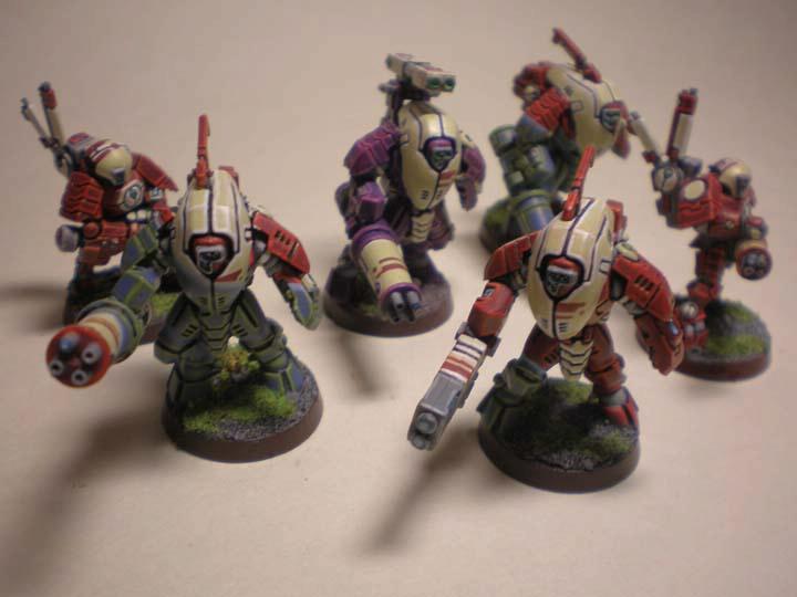 Elites, Stealth Suit, Tau, Warhammer 40,000