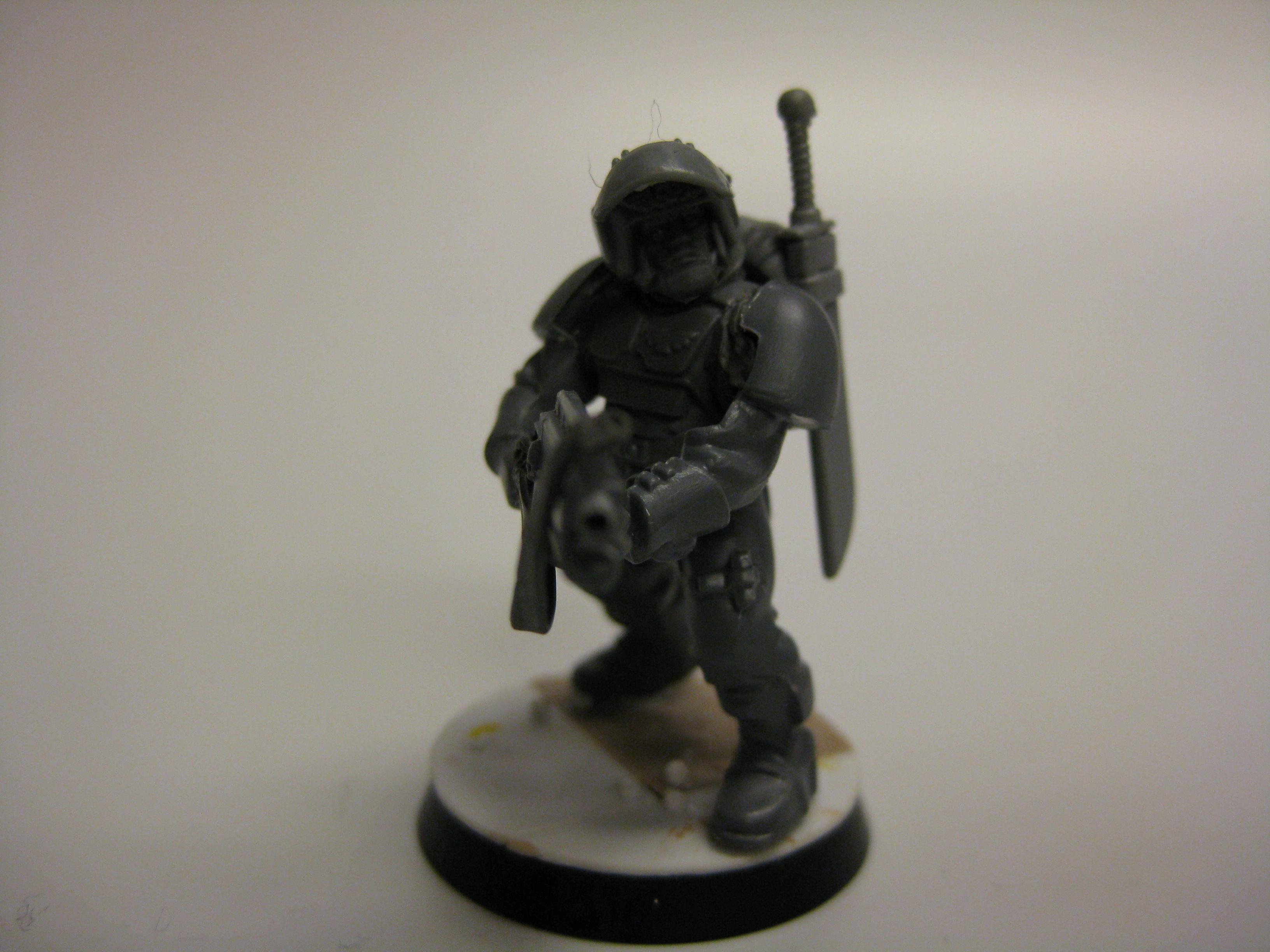 Shotgun guy, regular goon basically, but he also has the visored helmet