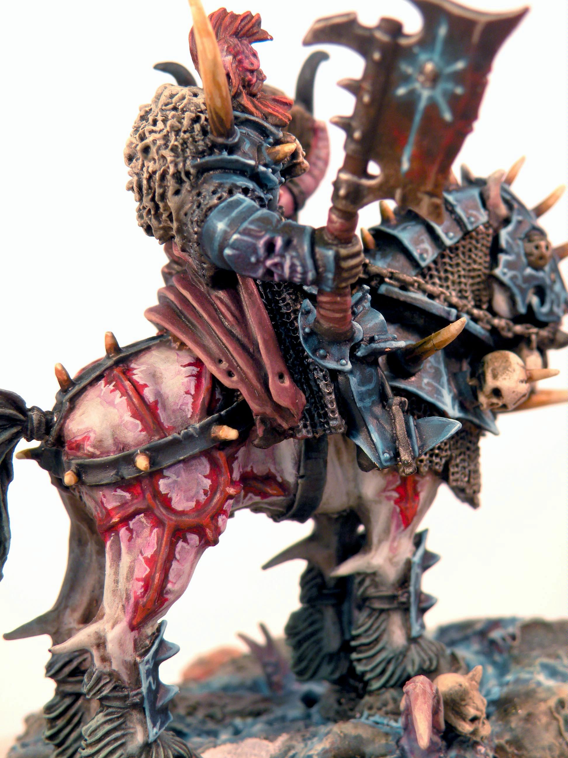 Chaos Lord, Deamonic Mount, Warriors Of Chaos, Wfb