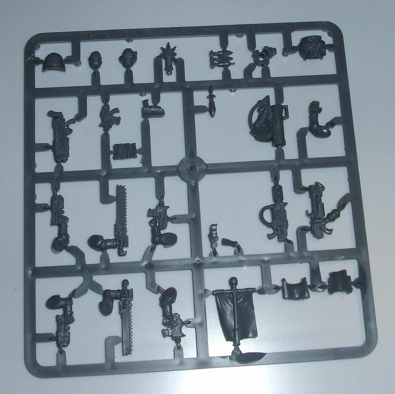 Dark Angels, Space Marines, Sprue