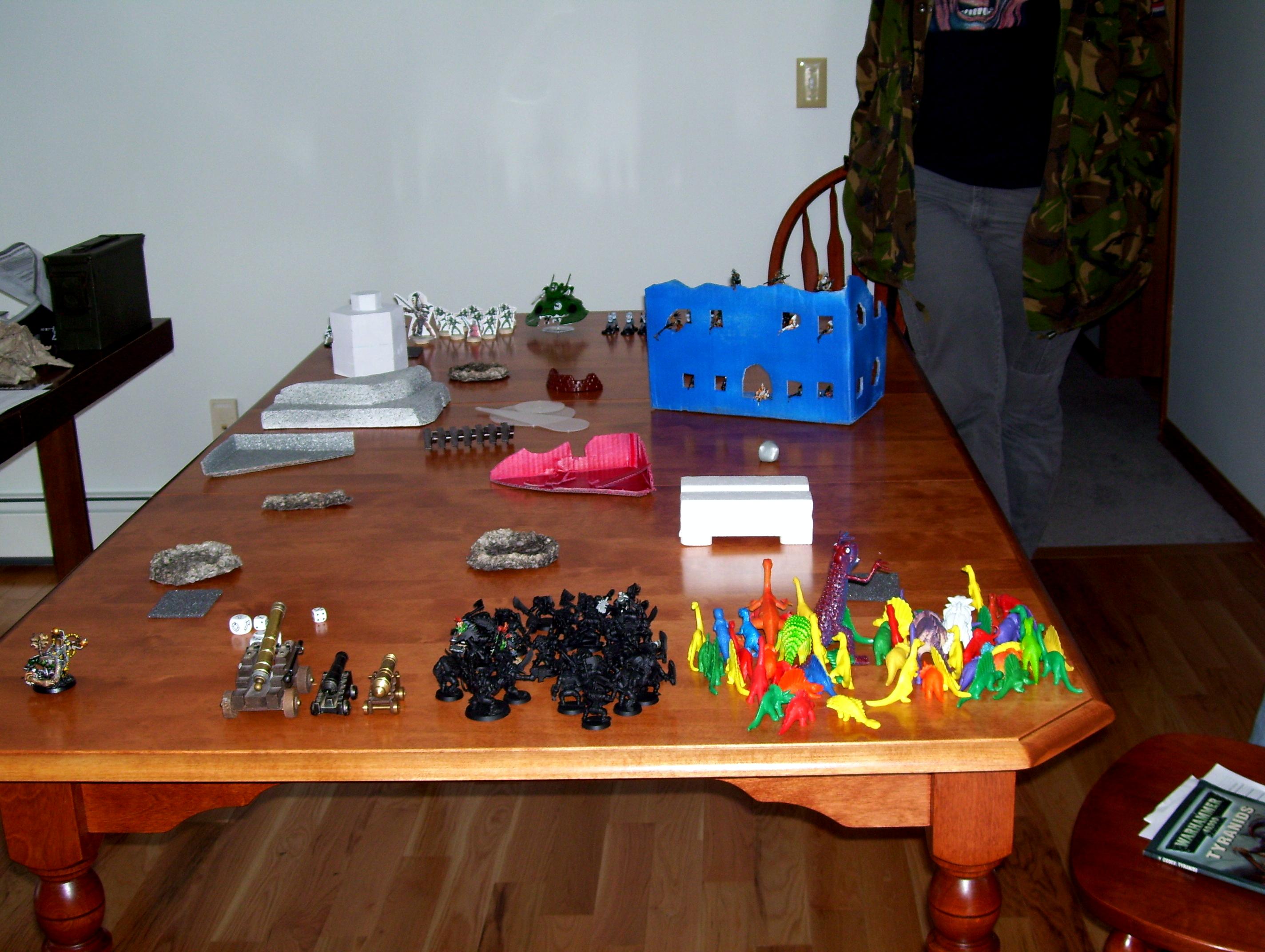 Orks and Tyranids