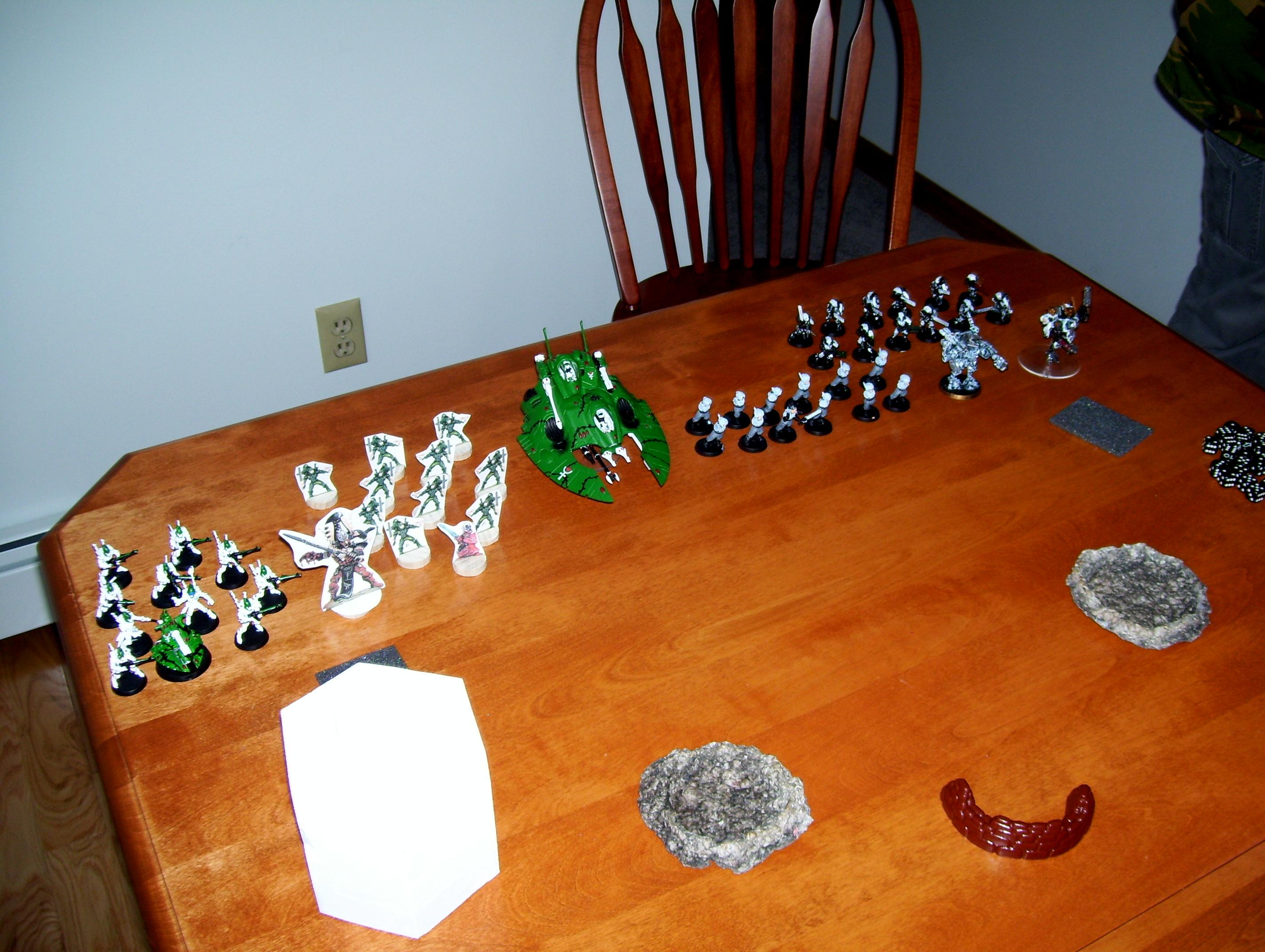 Battle Report, Eldar, Low Budget