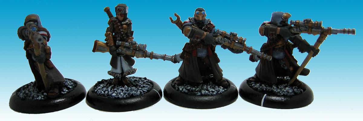 Snipers, Warmachine, Widowmakers