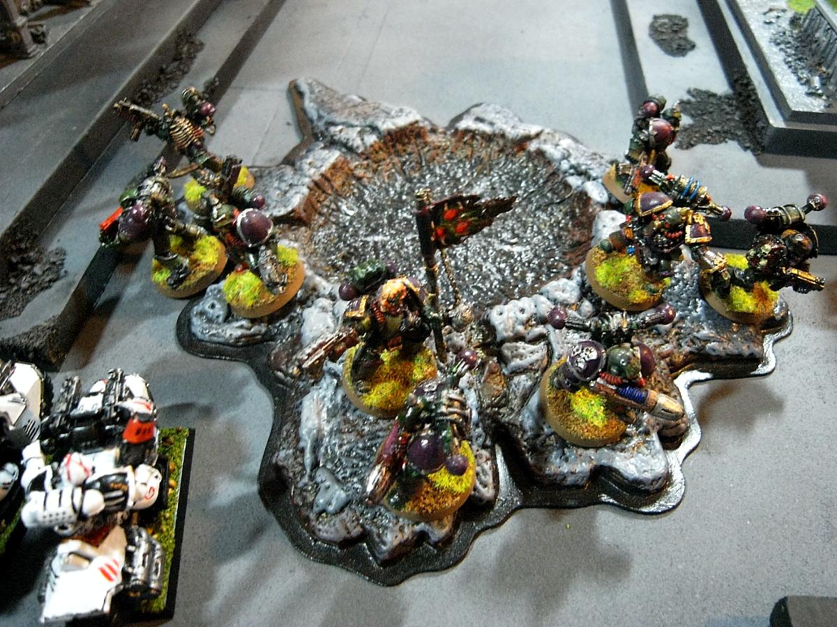 Bike, Kill, Nurgle, Plague, Points, Scars, Space Marines, White
