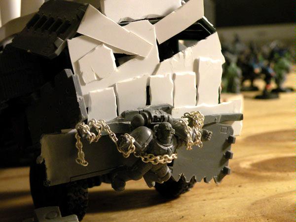 Battlewagon, Deff Skulls, Orks, Trukk