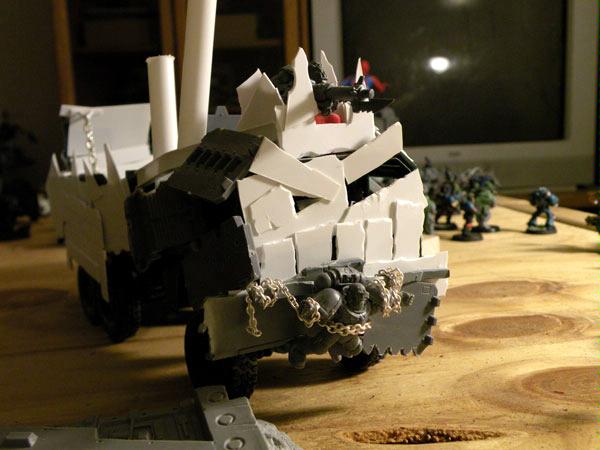 Battlewagon, Deff Skulls, Orks, Trukk