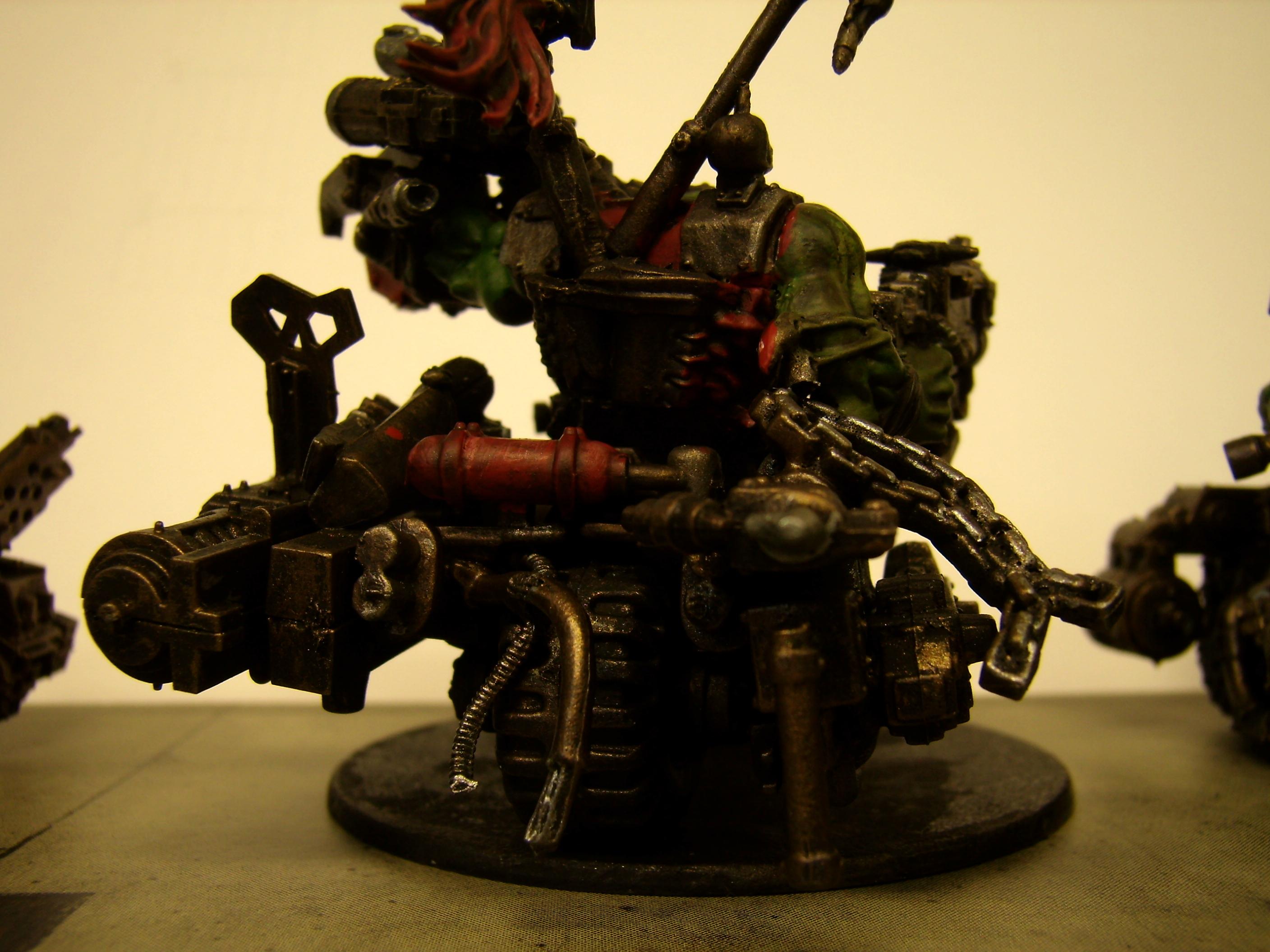 Big Shoota, Bike, Nob, Orks